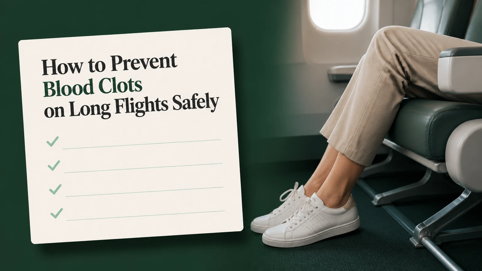 how to prevent blood clots on long flights