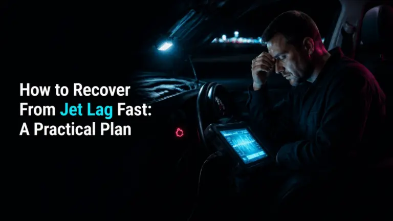 how to recover from jet lag fast