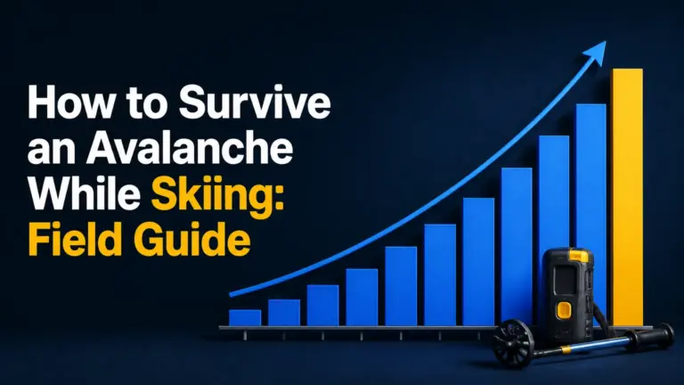 how to survive an avalanche while skiing