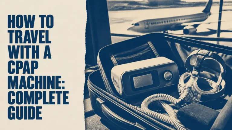 how to travel with a cpap machine
