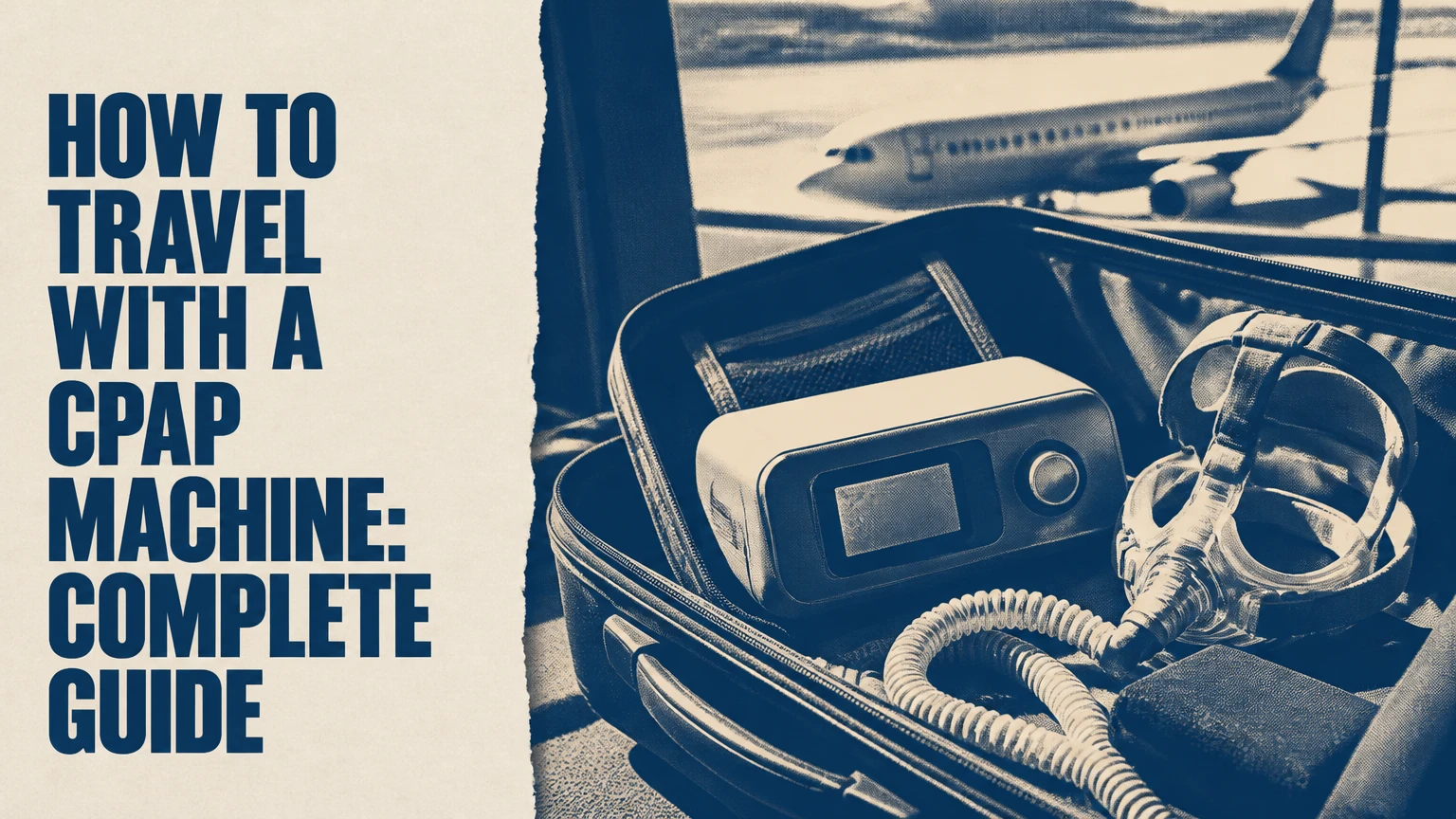 how to travel with a cpap machine