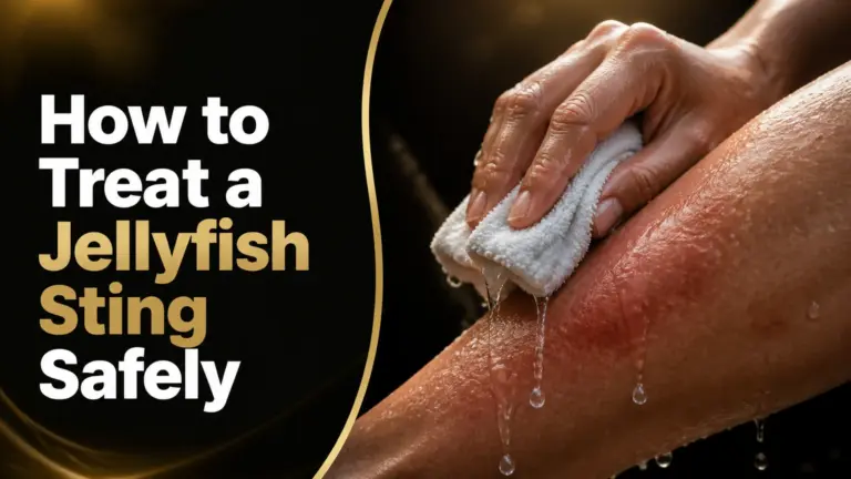 how to treat a jellyfish sting
