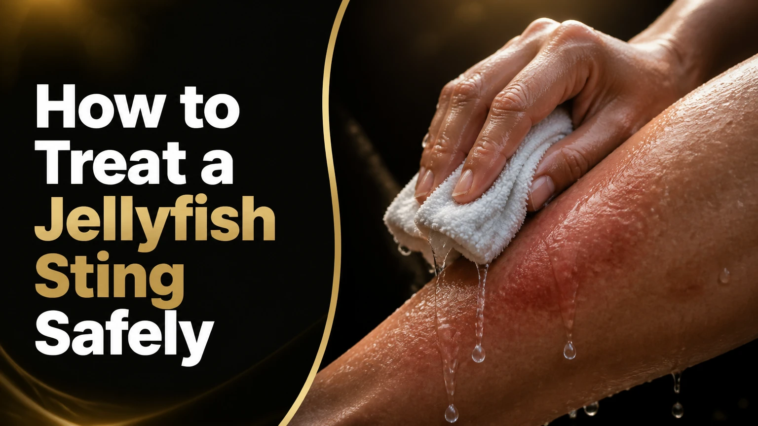 how to treat a jellyfish sting