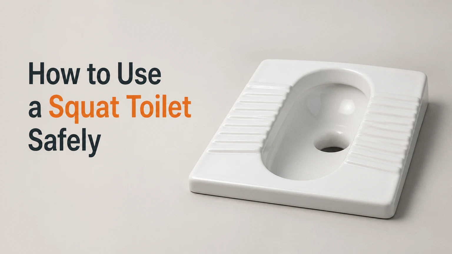 how to use a squat toilet