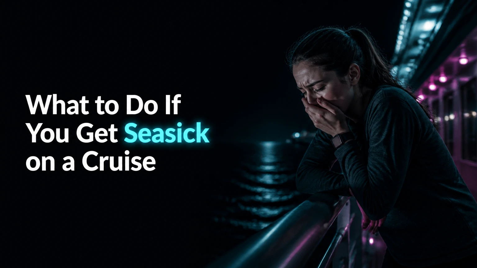 what to do if you get seasick on a cruise