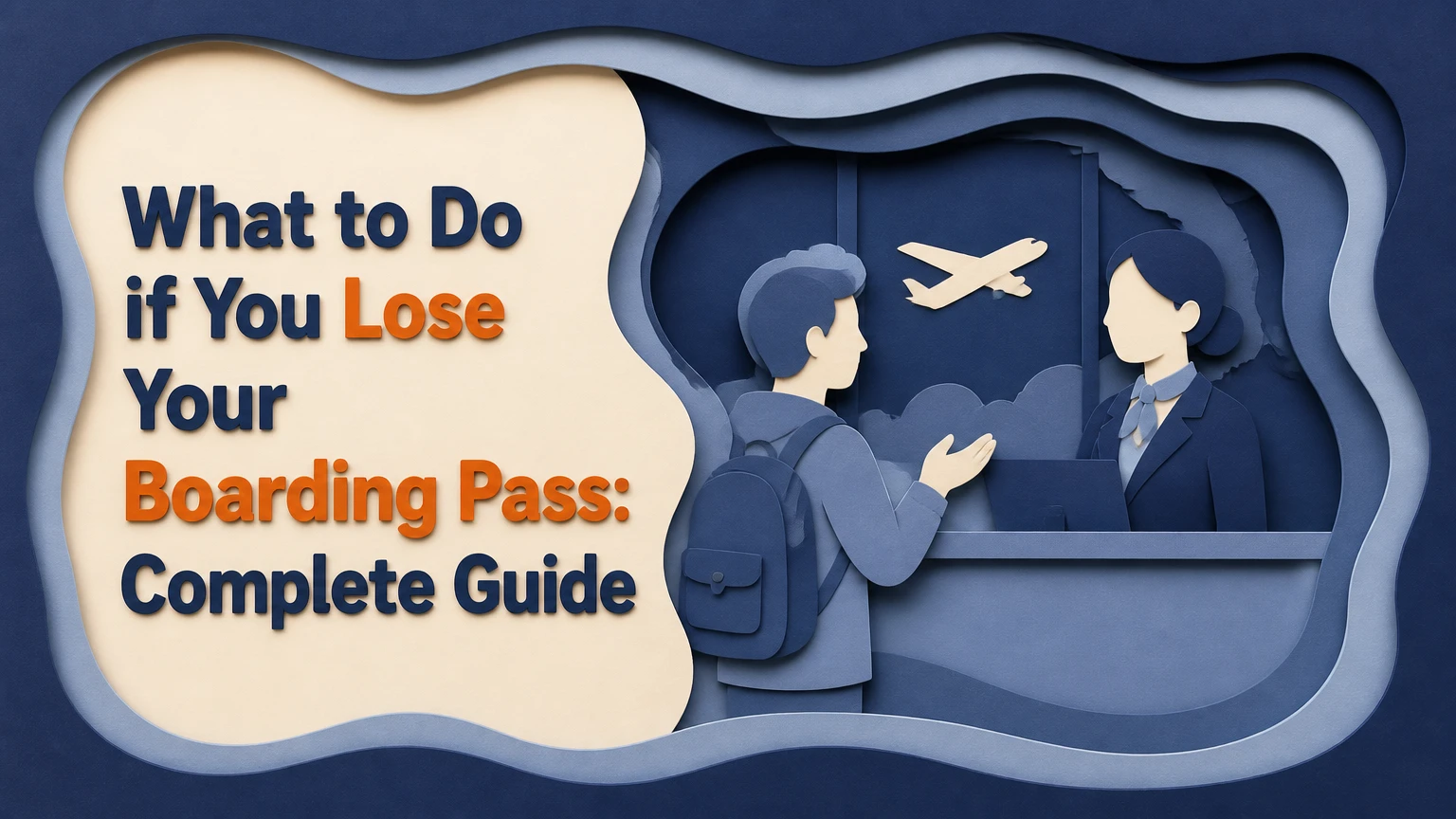 what to do if you lose your boarding pass
