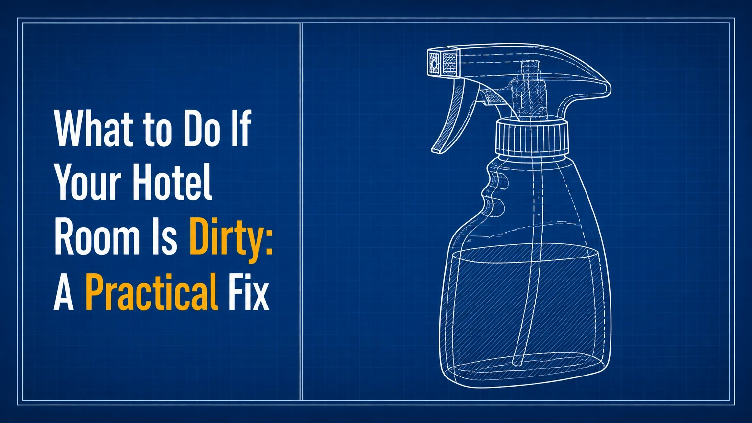 what to do if your hotel room is dirty
