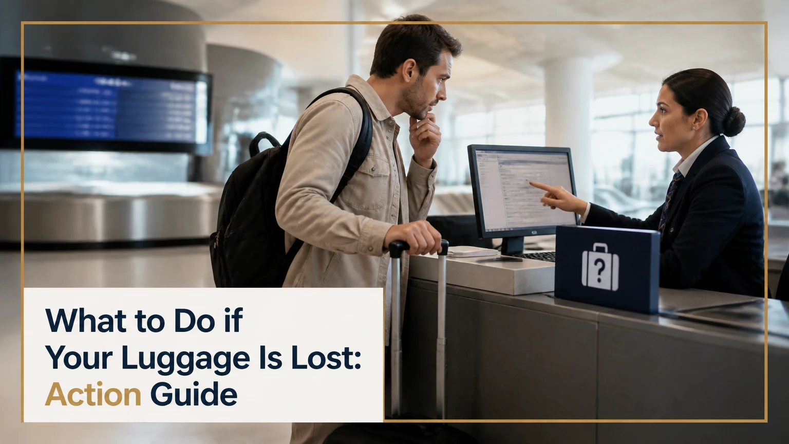 what to do if your luggage is lost