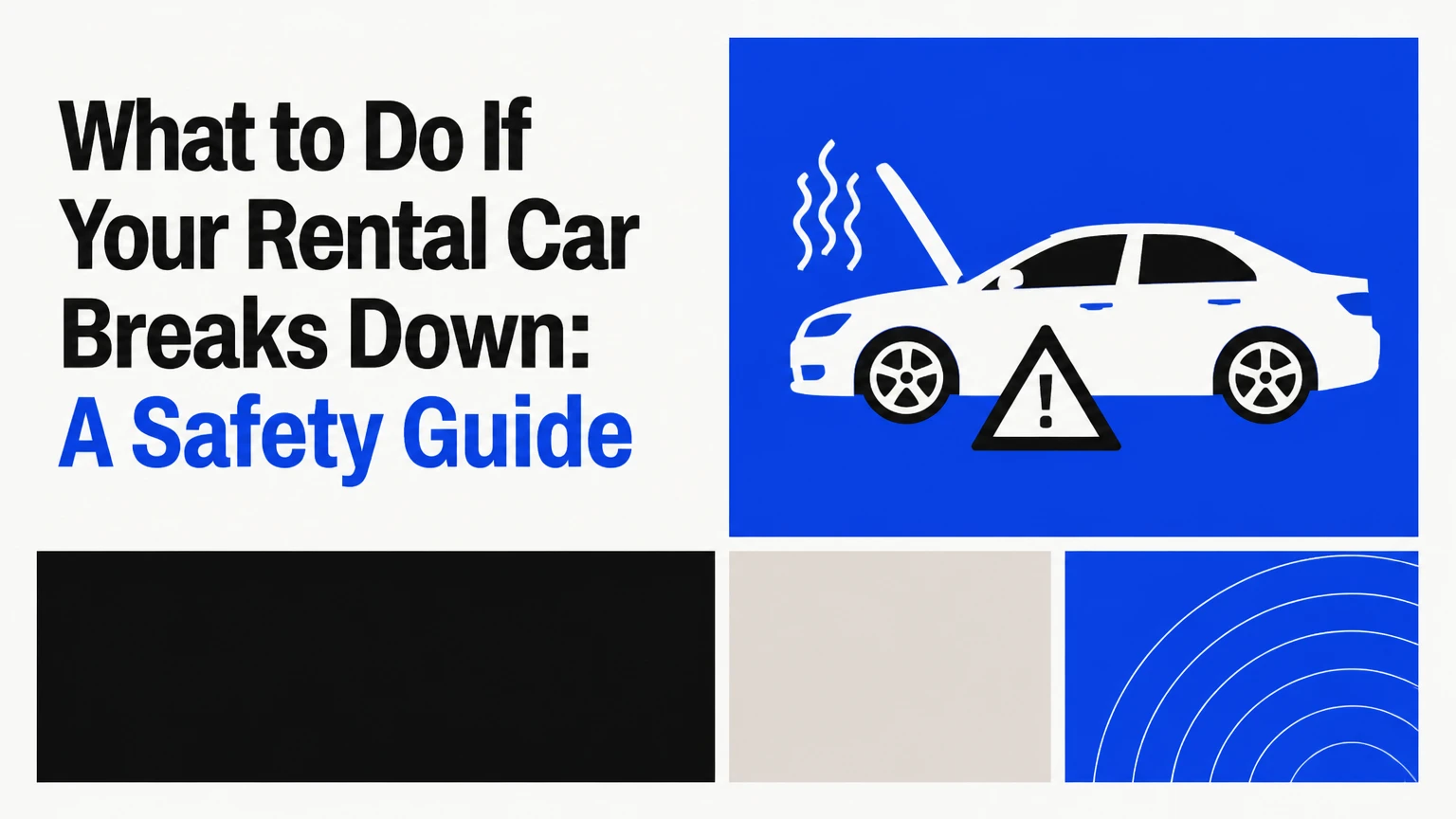 what to do if your rental car breaks down