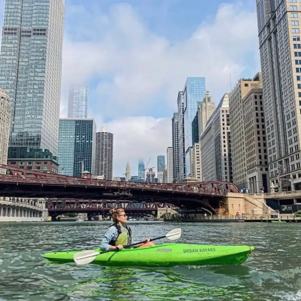 23. Take an Urban Kayak Tour on The Chicago River or Lake Michigan