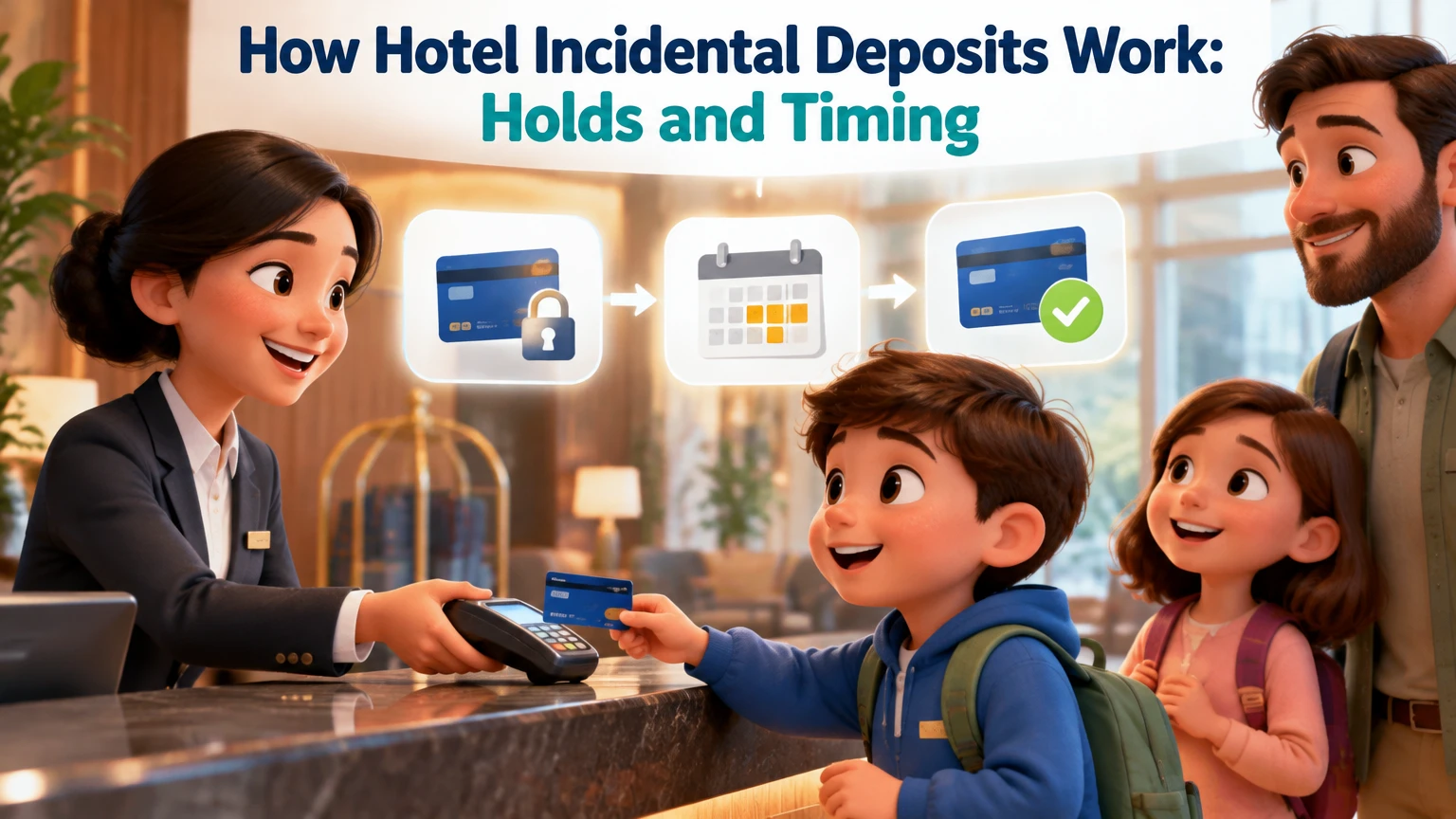 how hotel incidental deposits work