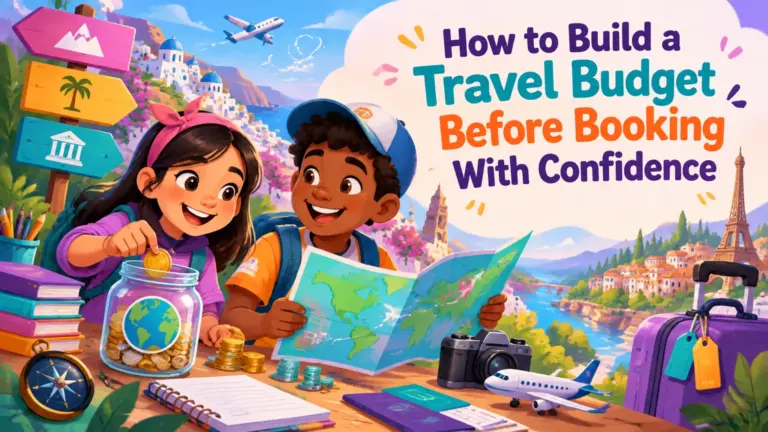 how to build a travel budget before booking