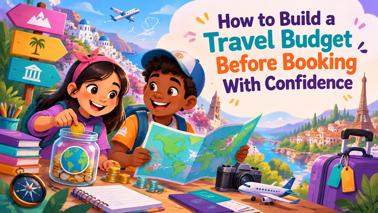 how to build a travel budget before booking