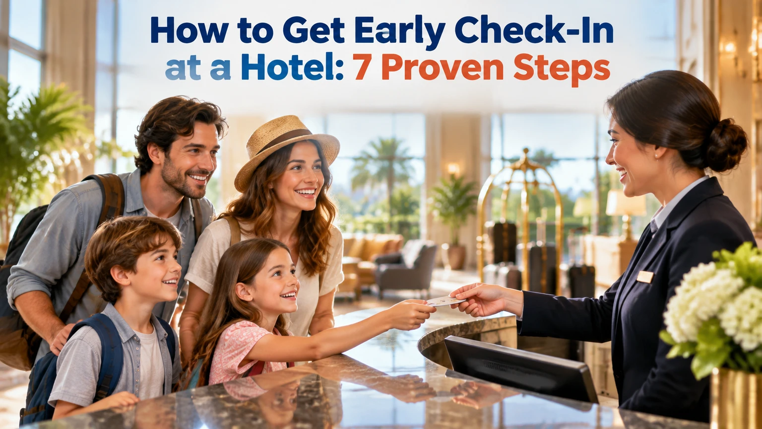 how to get early check in at a hotel