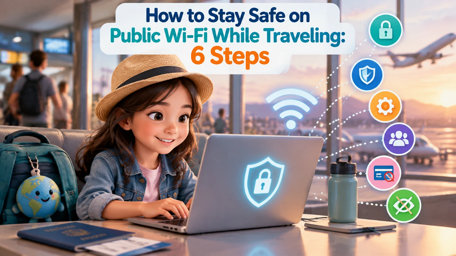 how to stay safe on public wi fi while traveling