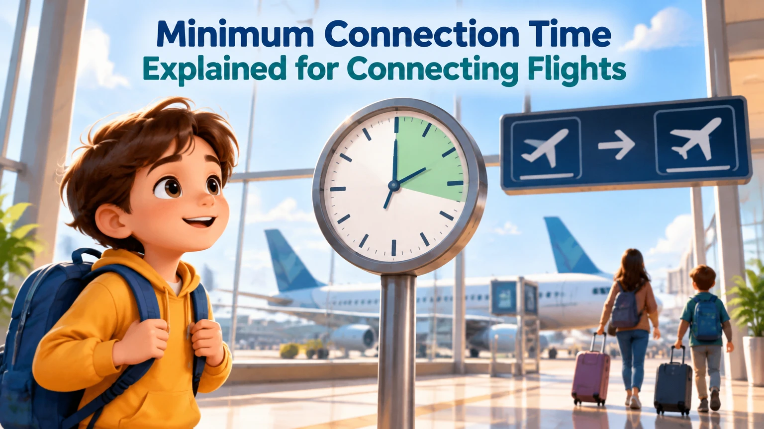 minimum connection time explained for connecting flights