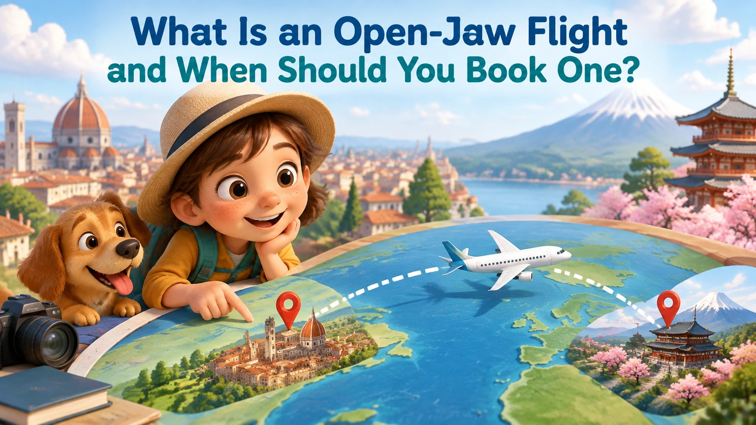 what is an open jaw flight and when should you book one