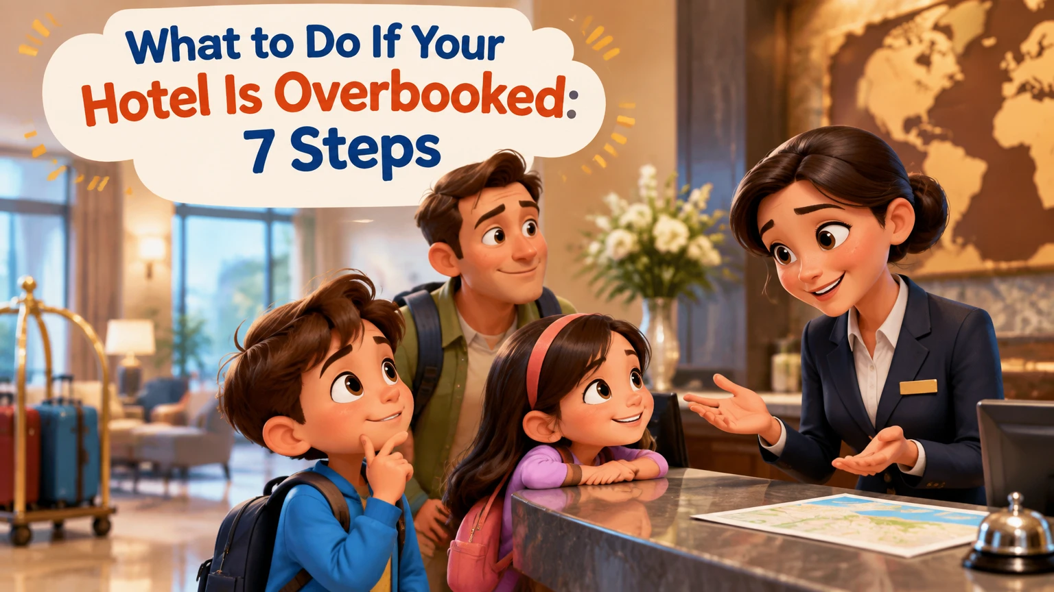 what to do if your hotel is overbooked